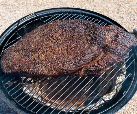 how to slow cook a brisket on the grill